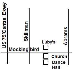 Map to First United Lutheran Church